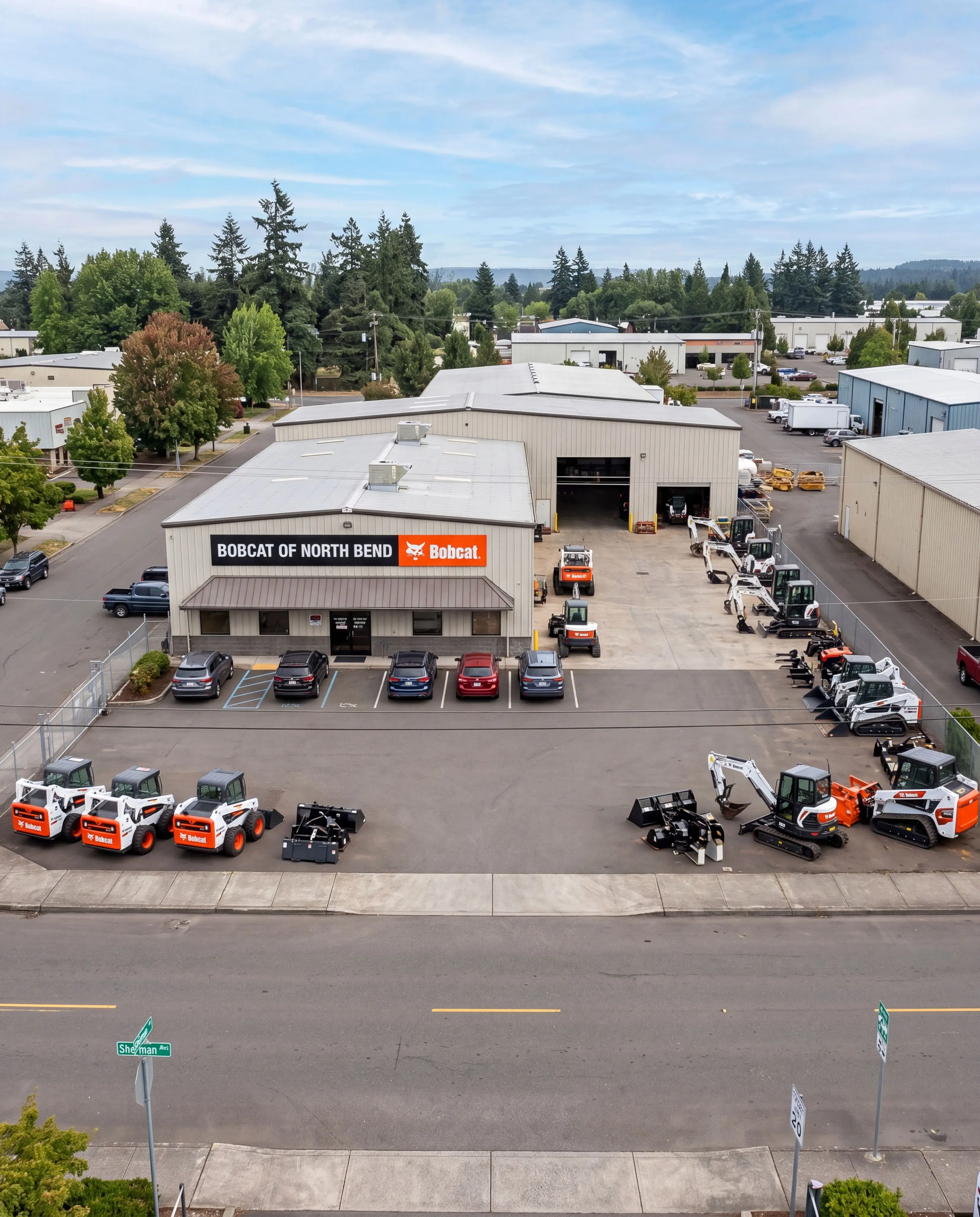 Graham Bay Area Equipment dealership building